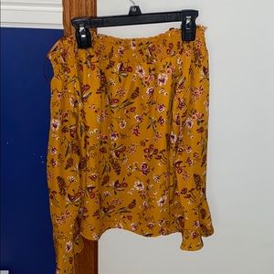 One Clothing LA off the shoulder shirt